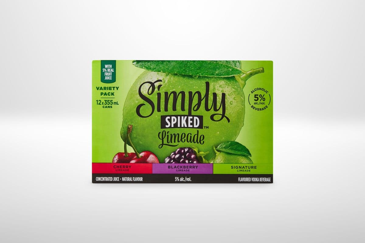 Simply Spiked Lemonade Variety Pack (12 x 355 ml)