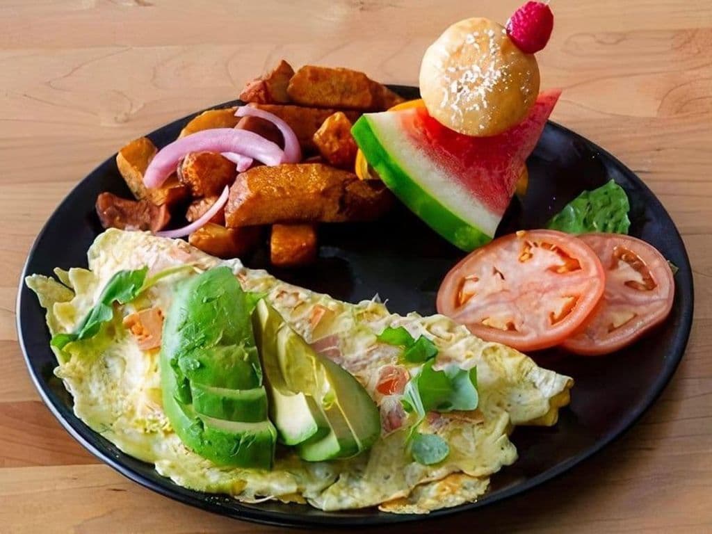 Omelette plage sud / South Beach Omelette
