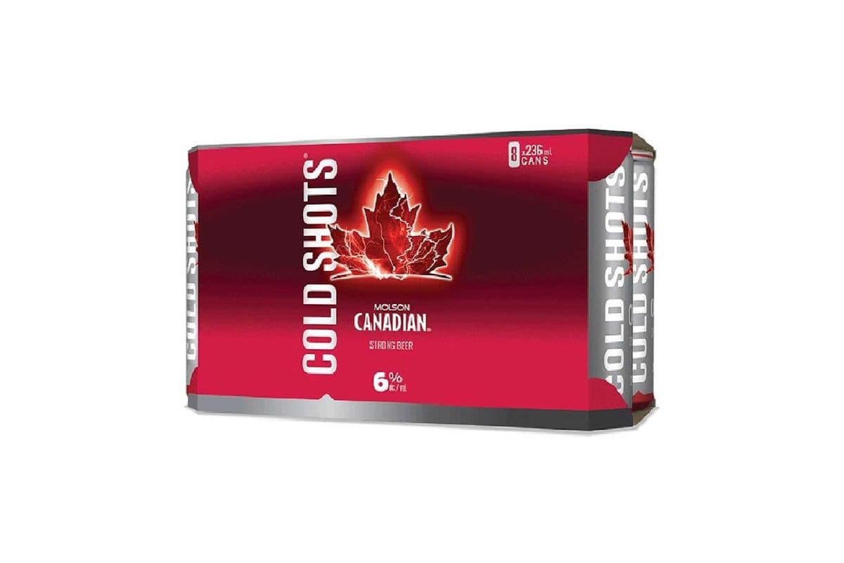 Molson Canadian Cold Shots (8 Pack Cans) (8 x 222 ml)