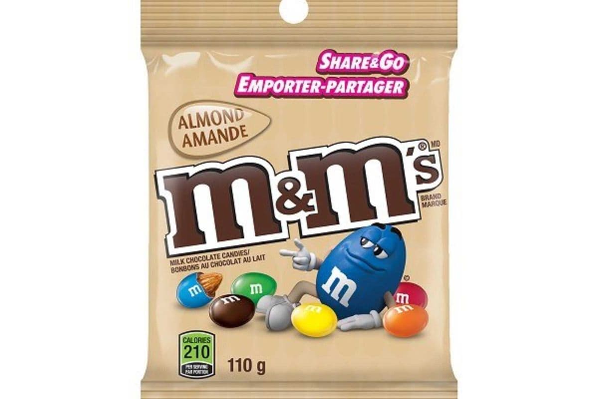 M&M's Almond (110g) (200 Cal)