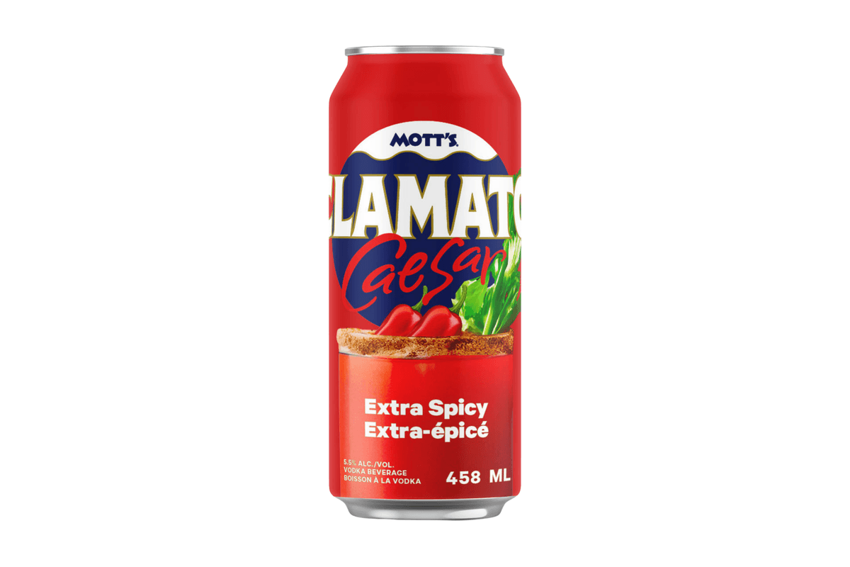 Mott's Clamato - Caesar Extra Spicy (1 x 458ml)
