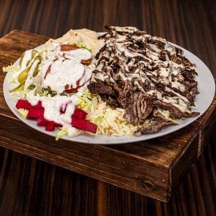Plat de shawarma / Shawarma Dish