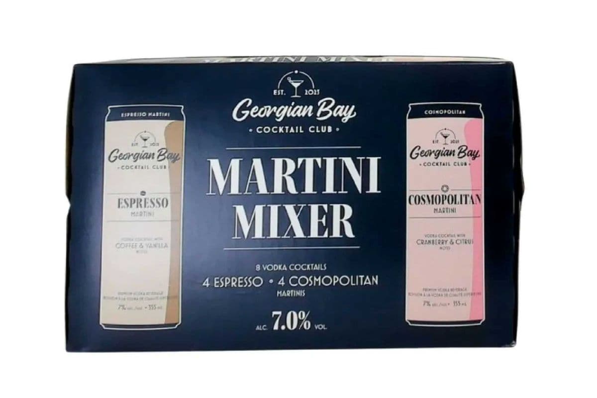(NEW) GEORGIAN BAY COCKTAIL CLUB MARTINI MIXER 8X355ML (8 x 355Ml)
