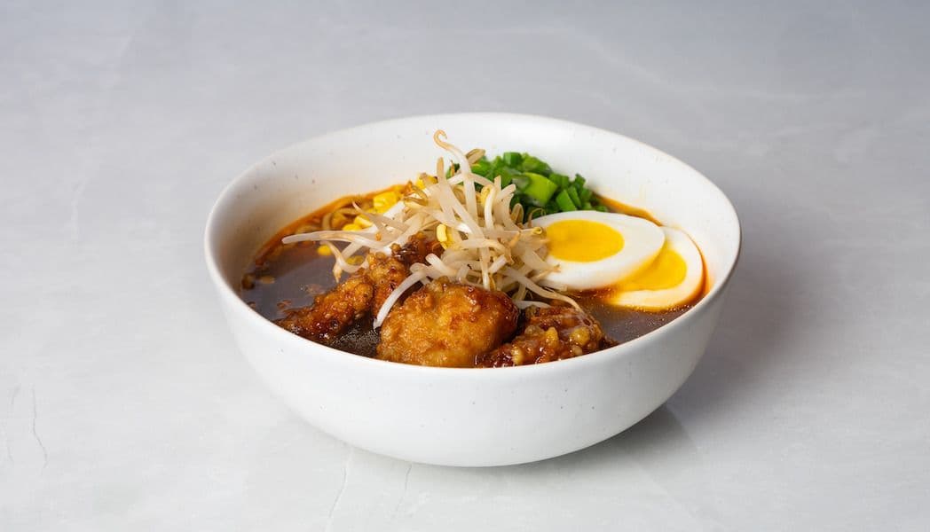 Sticky Chicken Ramen Bowl