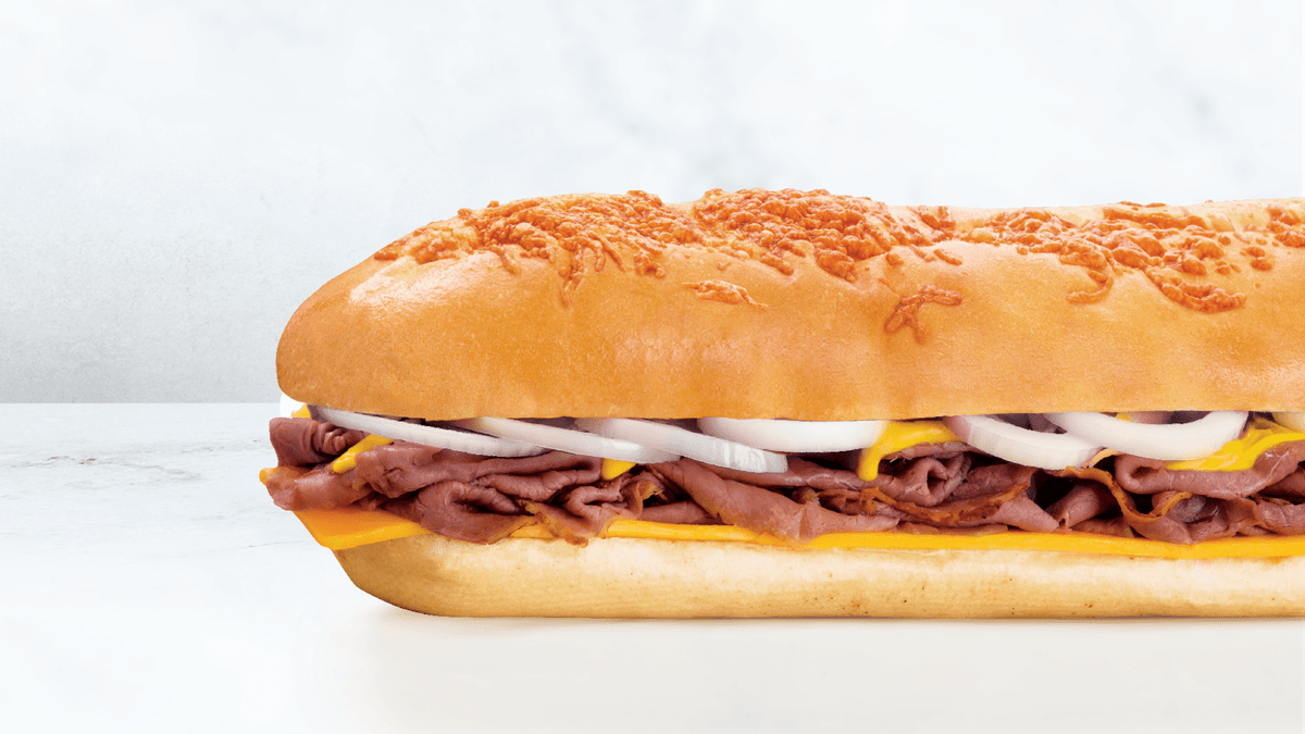 Large Roast Beef & Cheddar Sub