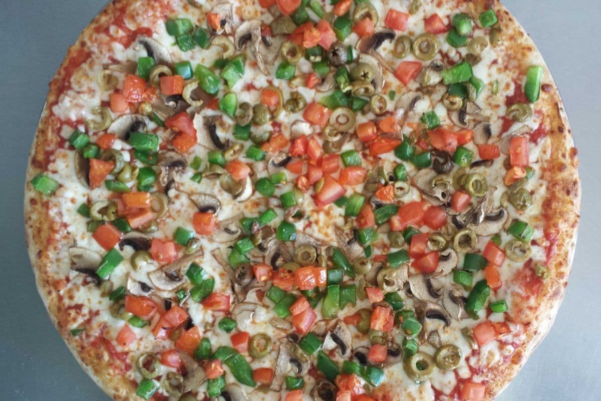 Canadian Veggie Deluxe Pizza