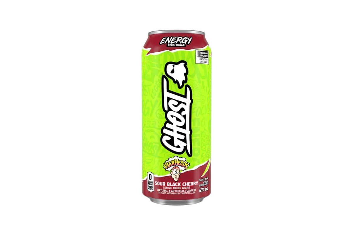 Ghost Energy Drink Sour Black Cherry 473ml (473ml)