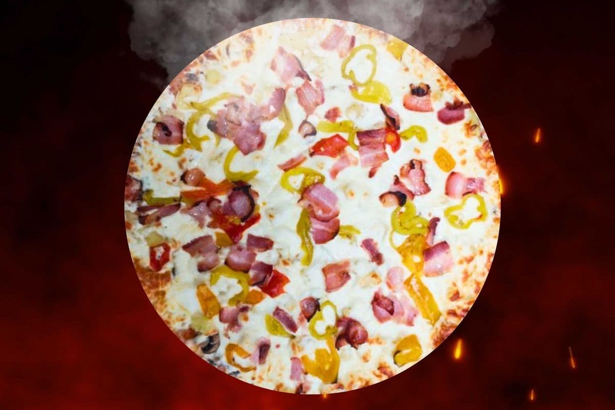 Large Spicy Sweet Polynesian Pizza