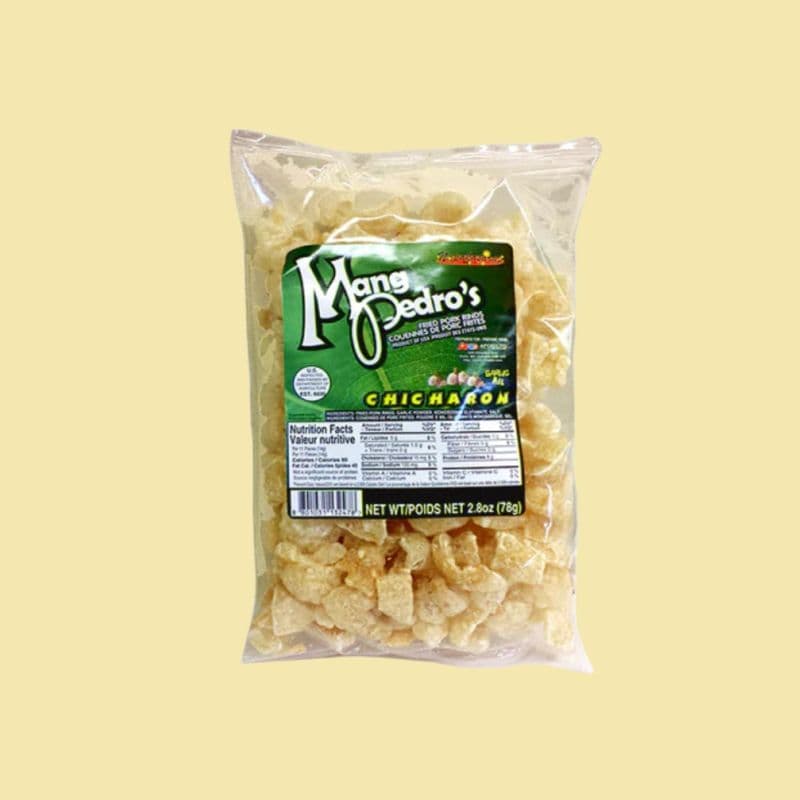 Chicharon Garlic 2.8oz/78g - Mang Pedro’s