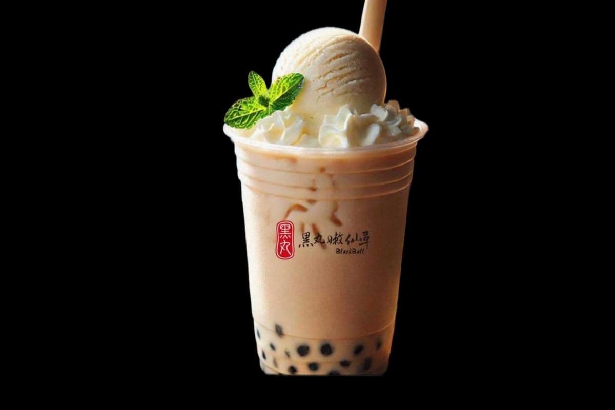 Ice Cream Green Milk Tea 冰淇淋綠奶茶