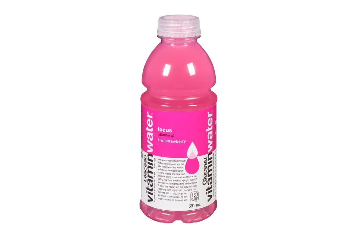 Glaceau vitaminwater Focus - Kiwi Strawberry (591ml) 77092
