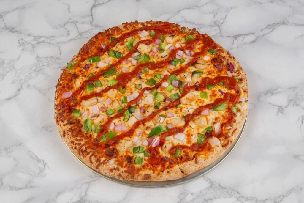 Butter Chicken Pizza