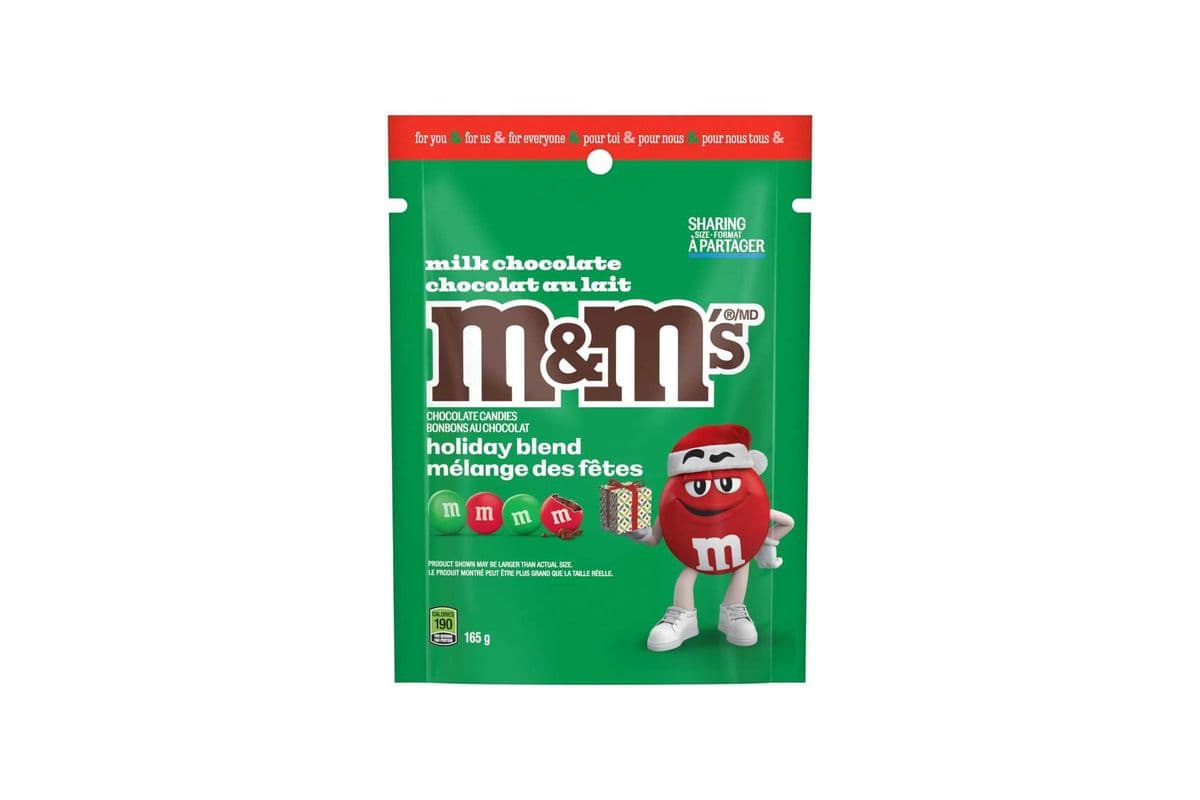 M&M Milk Chocolate Holiday Blend 165g