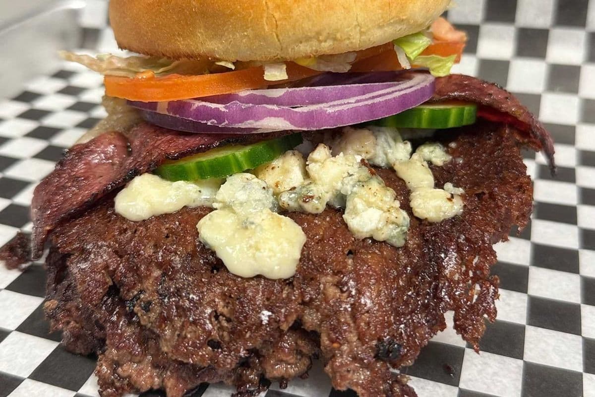 Blue cheese Bacon Burger(8oz)