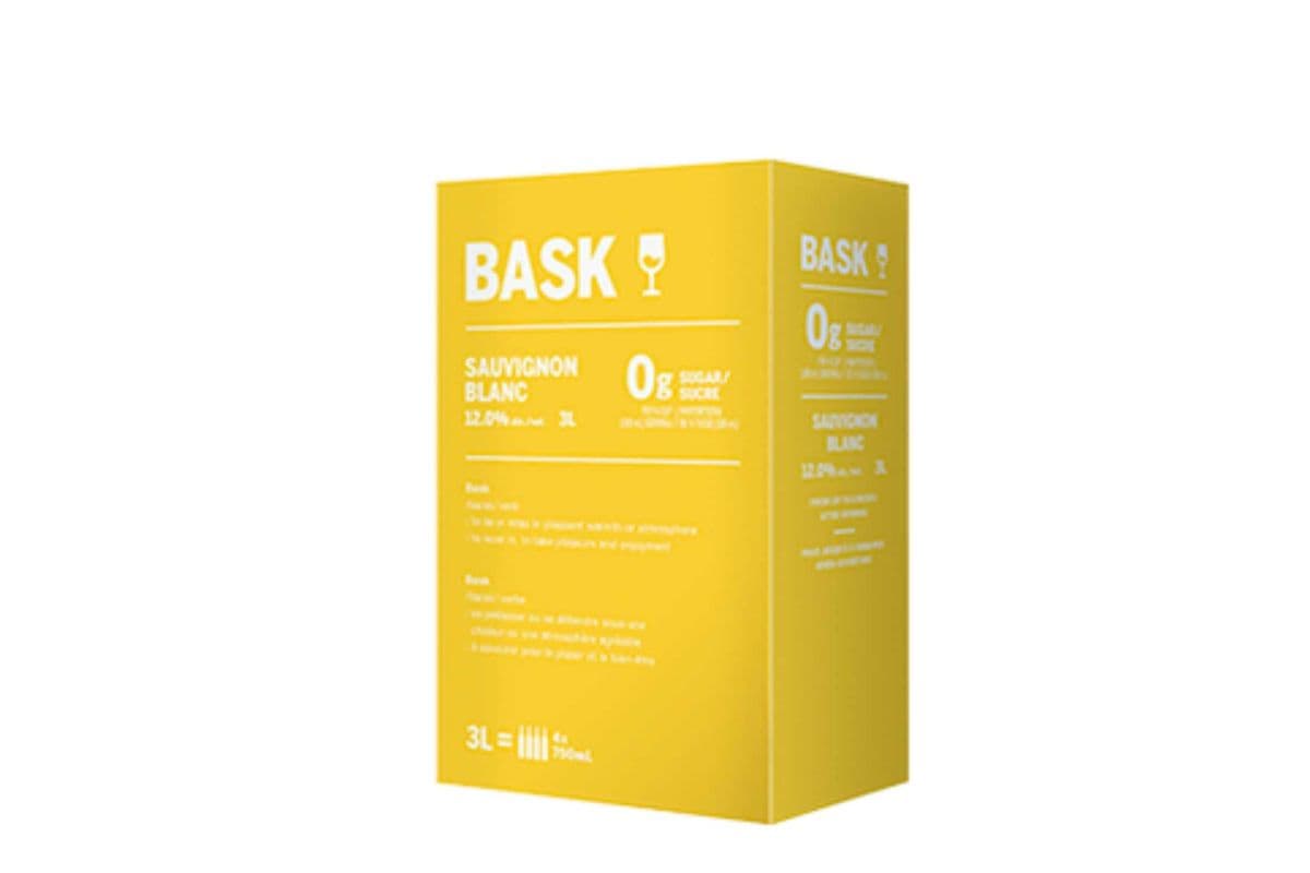 Bask Sauvignon Blanc 0g Sugar (Canada) (3L) (1 x 3000ml)