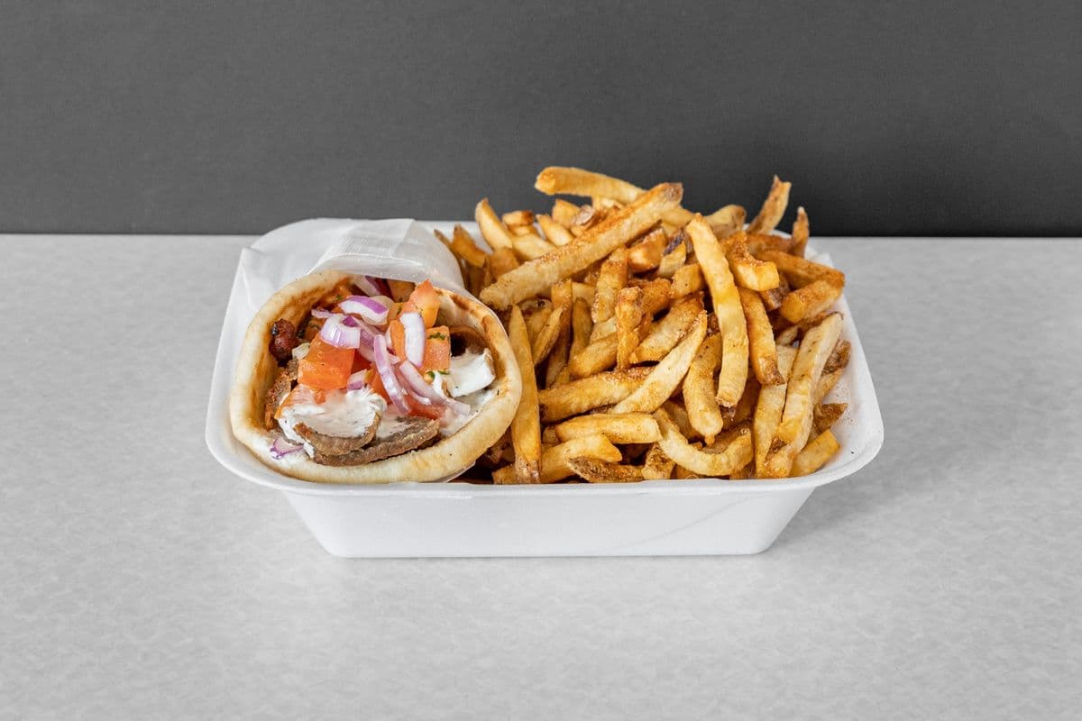 Gyro Souvlaki Combo