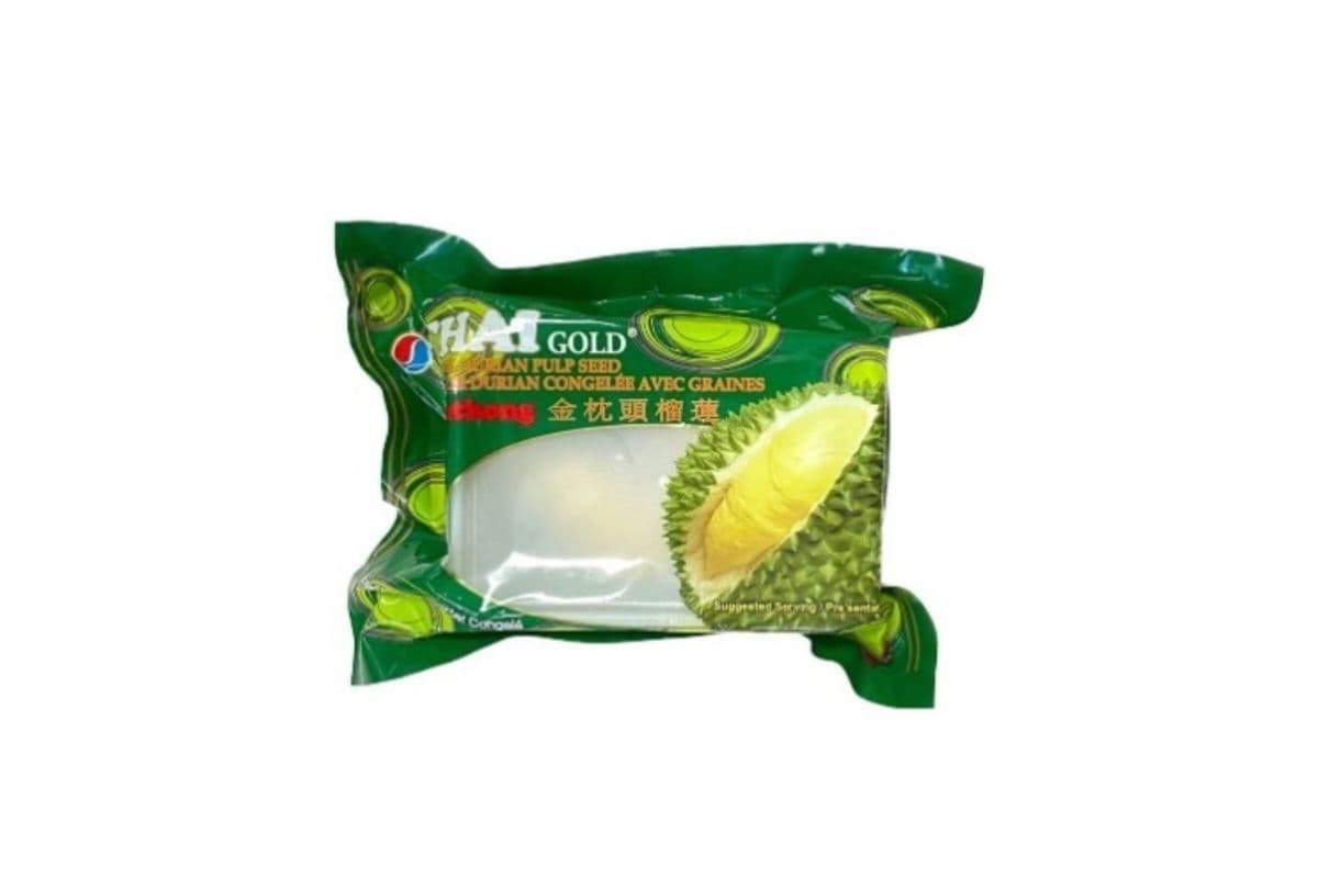 Thai Gold Frozen Durian Pulp Seed 金枕头榴莲