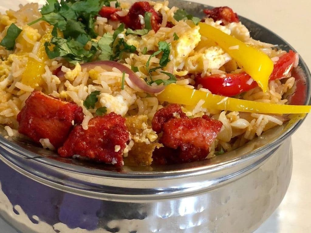 Hakka Chicken Fried Rice