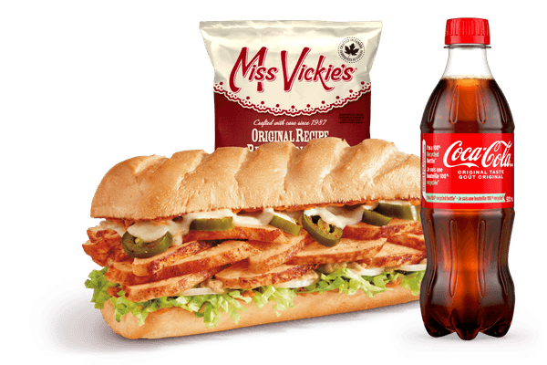 Spicy Cajun Chicken Combo, Large (11-12 inch)