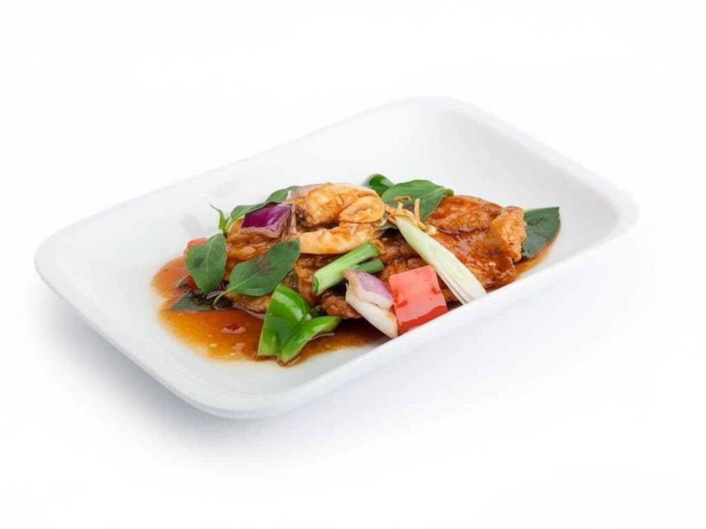 Thai Basil Sauce Fish