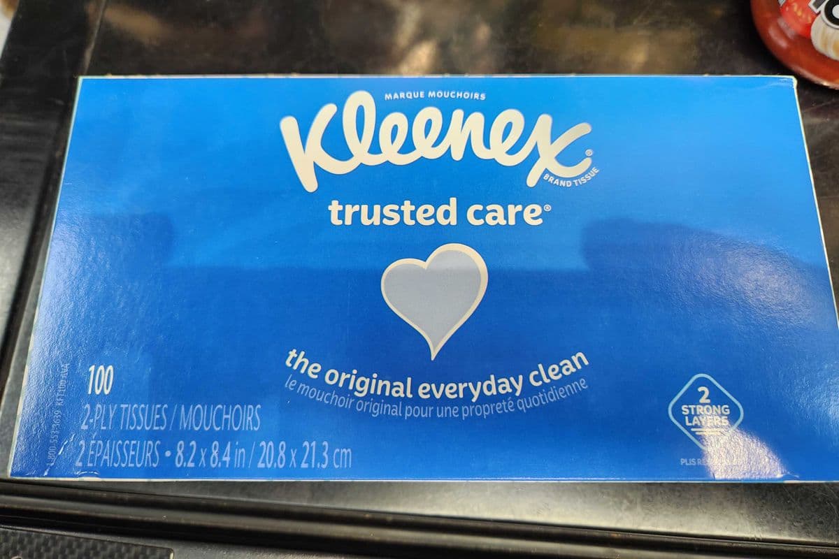 Kleenex 100 tissue - Kleenex 100 mouchoir