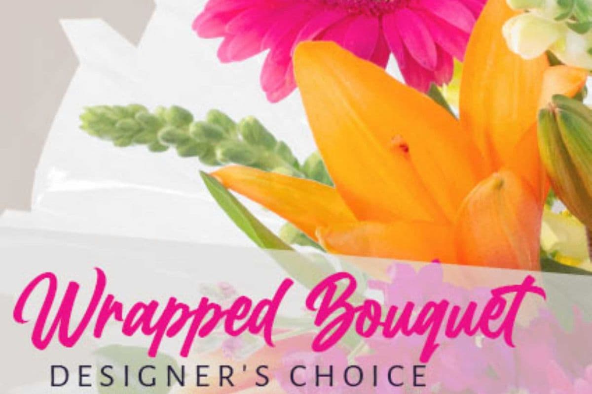 Large Hand-tied Bouquet (Wrapped, No Vase)