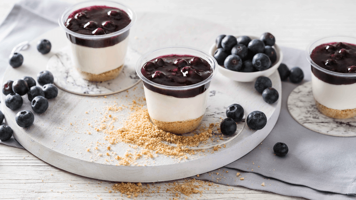 Very Blueberry Cheesecake
