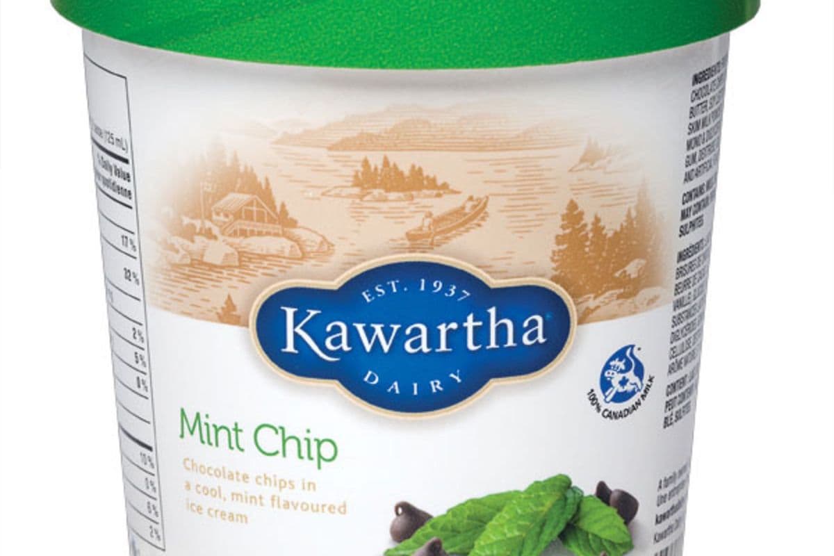 Kawartha Dairy Ice Cream Mint Chip (500 ml)