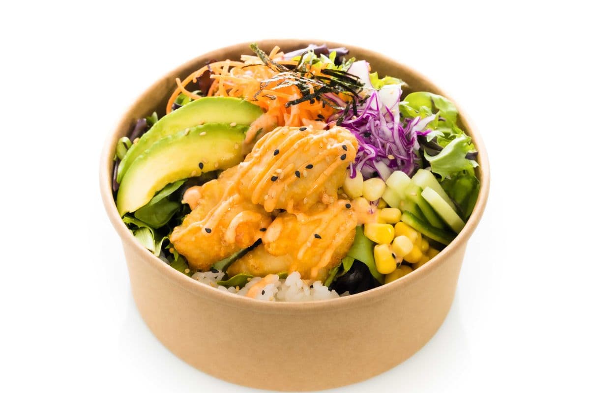 Poke Bol Poulet Katsu/ Chicken Katsu Poke bol