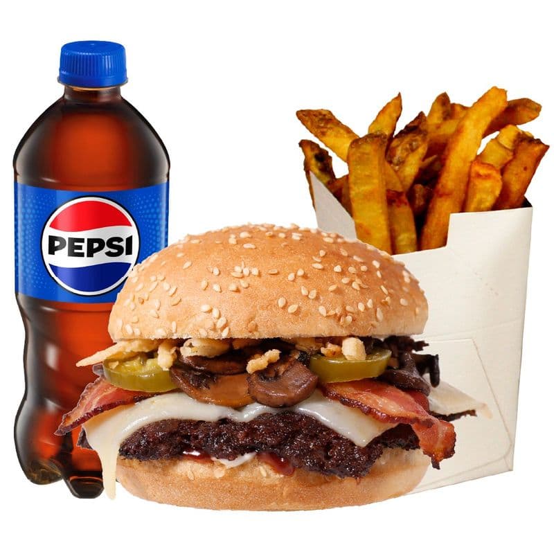 Steakhouse Burger Combo