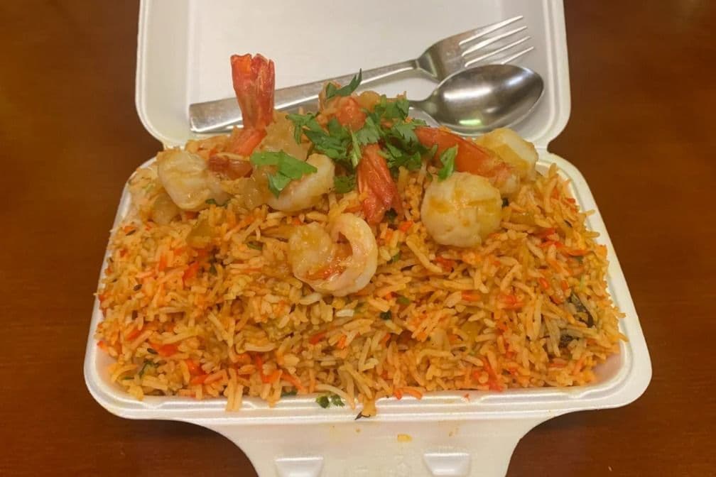 Shrimp Biryani