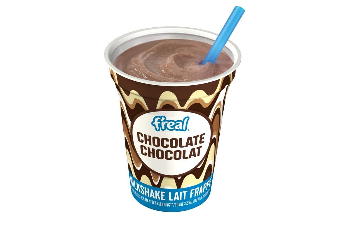F'Real Lait frappé - Chocolate (12oz) 77556 / F'Real Milkshake - Chocolate (12oz) 77556