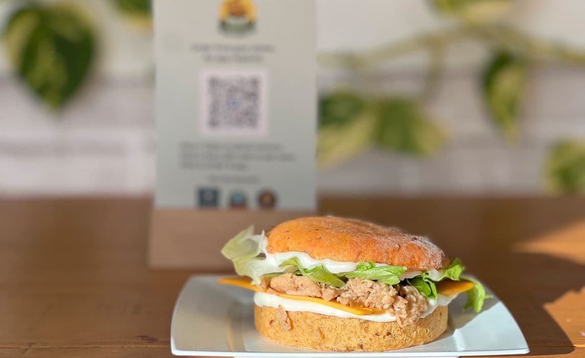 Original Pulled Chick un Burger (GF)(V)