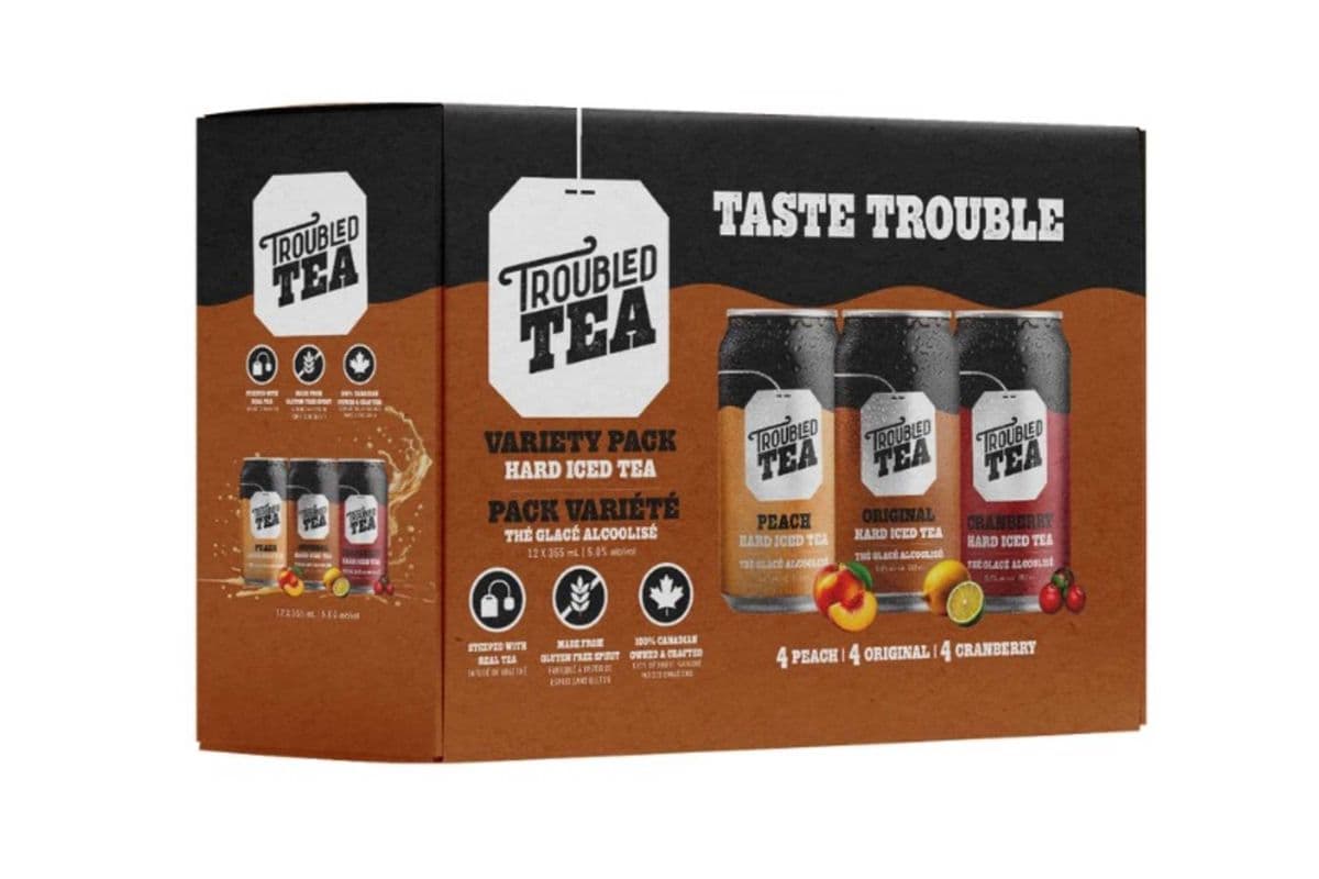 12 Pack Mixed Troubled Tea (12 x 355ml Cans)