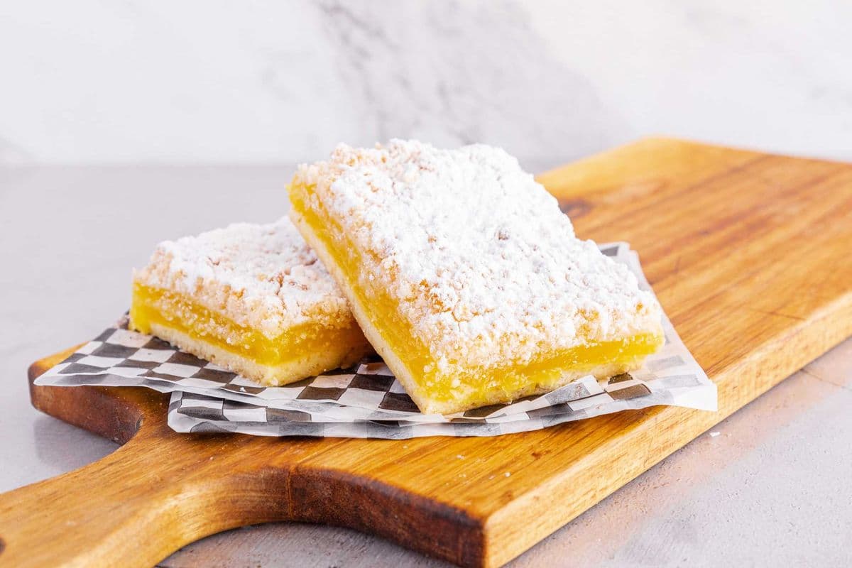 Lemon Crumble Square (4" x 3")
