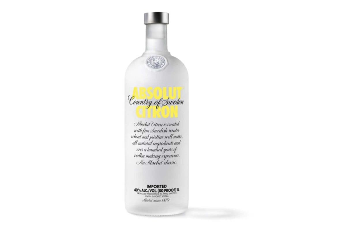 Absolut Citron (750 ml) (1 x 750ML)
