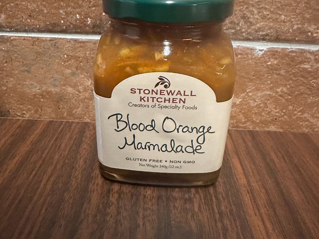 STONEWALL KITCHEN BLOOD ORANGE MARMALADE 340G