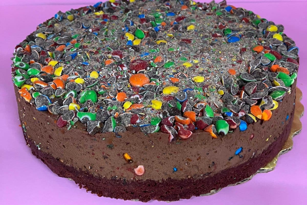 Chocolate Lovers Ice Cream Cake: Slice