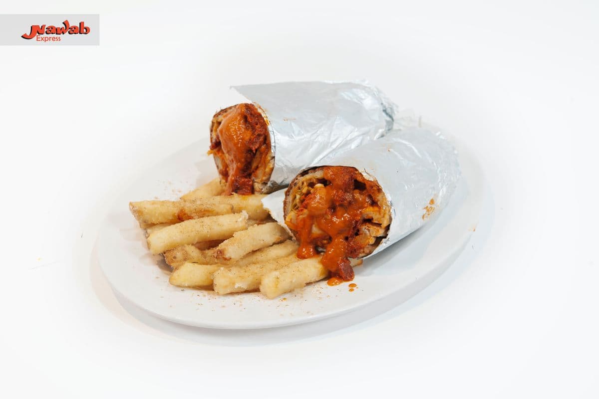Chicken Naanwich Wrap