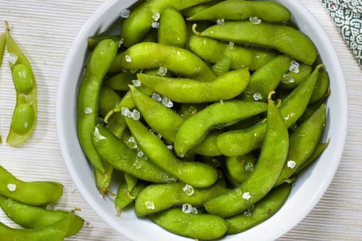 Edamame with Sea Salt 海盐毛豆
