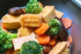 Tofu with Mixed Vegetables 雜菜豆腐