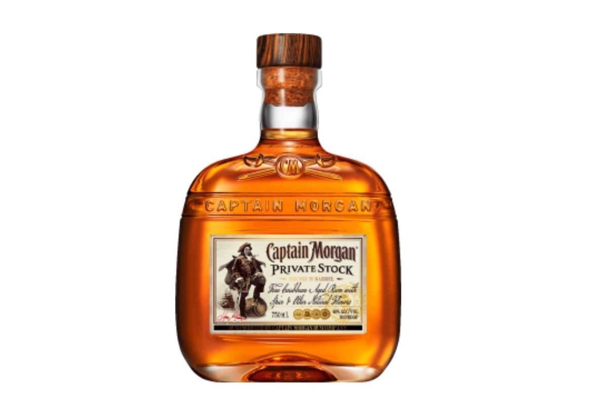 Captain Morgan Pr Stock Spiced Rum (1 x 750 ml)