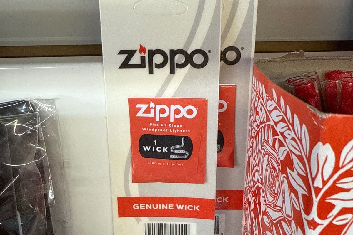 Zippo wick