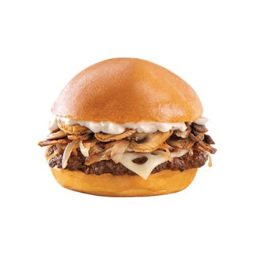 Mushroom Swiss Burger