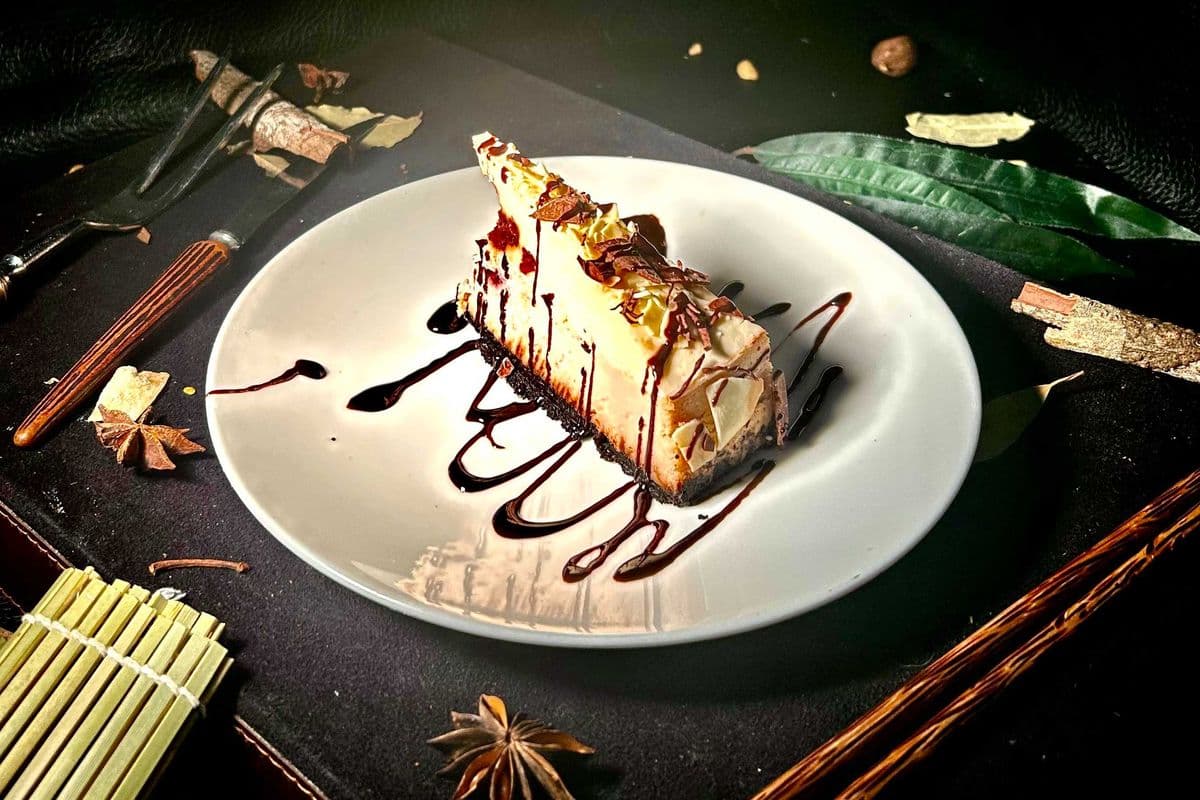Cherry Whisky Cheesecake