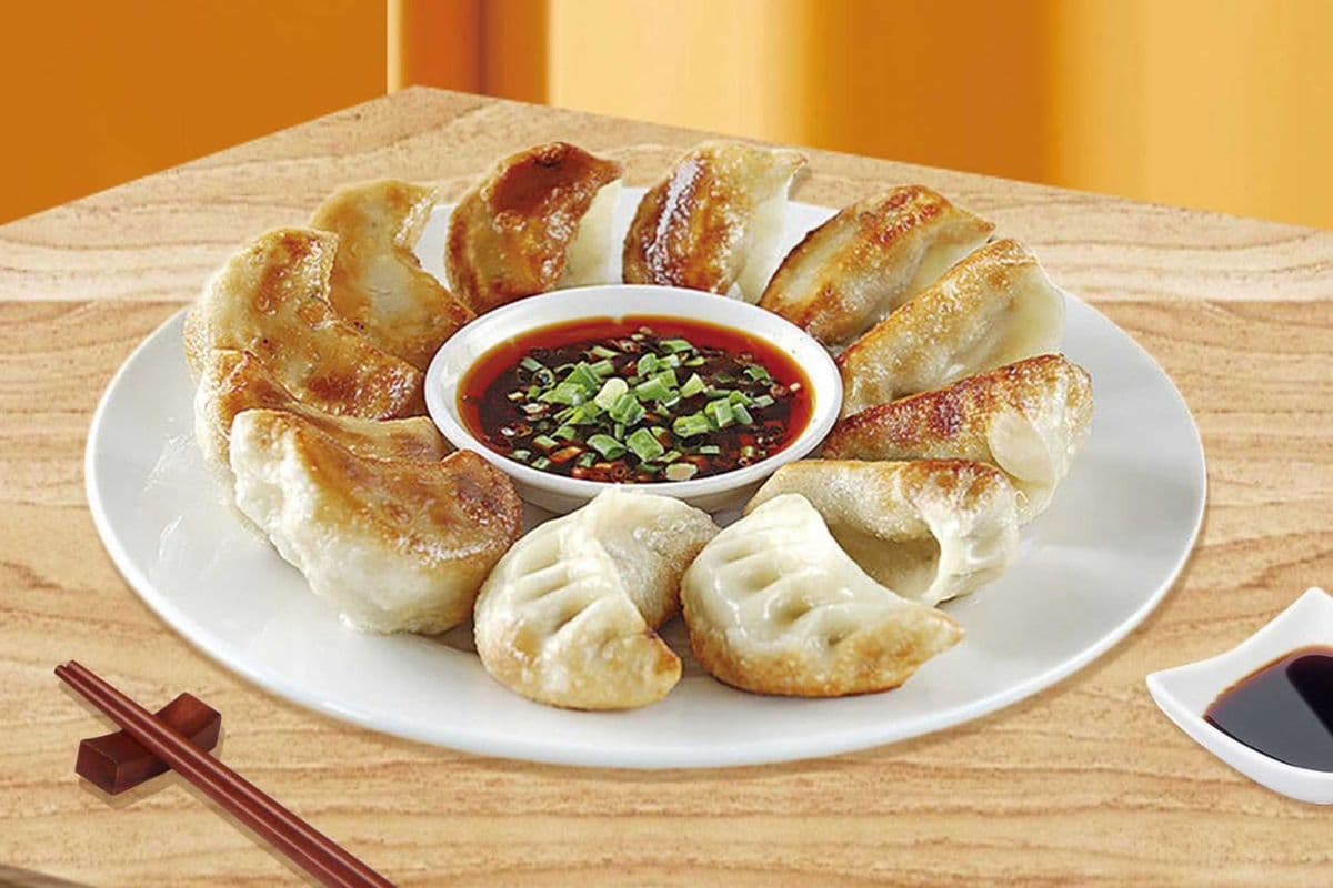 C5. Corn & Pork Pan Fried Dumpling