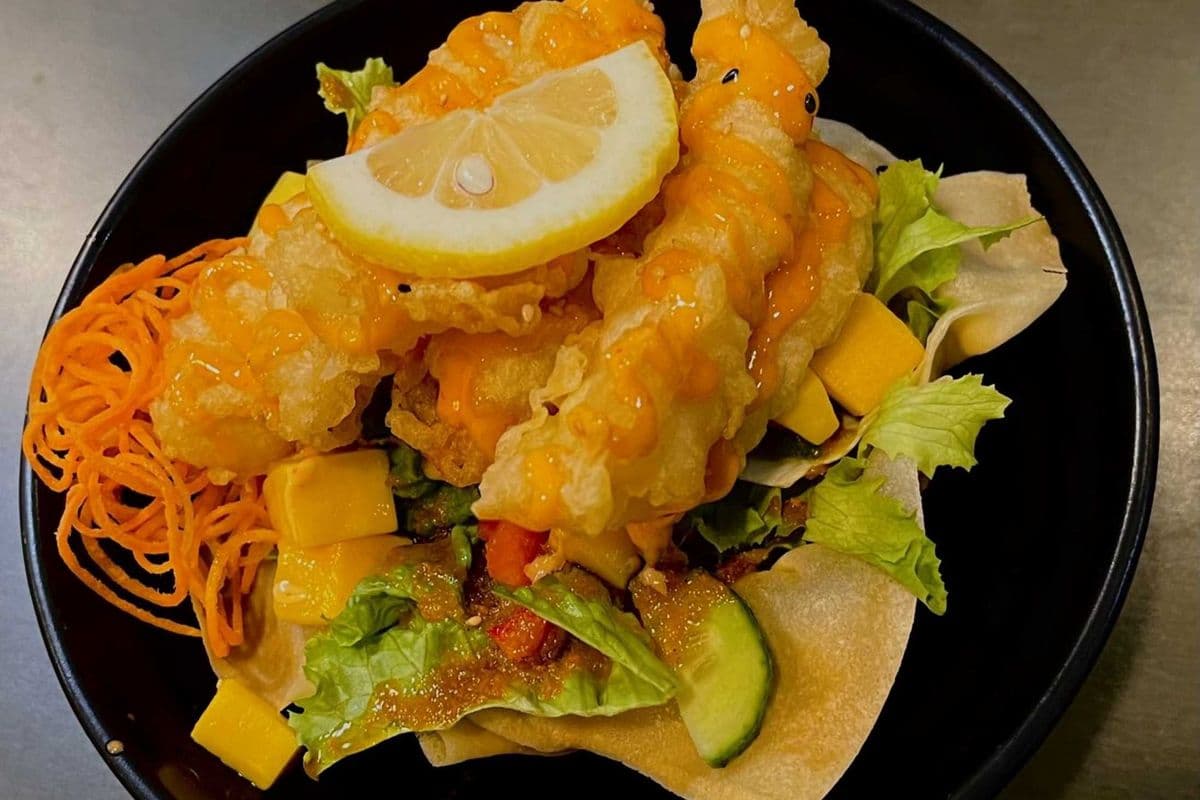 Spicy Mango Prawns