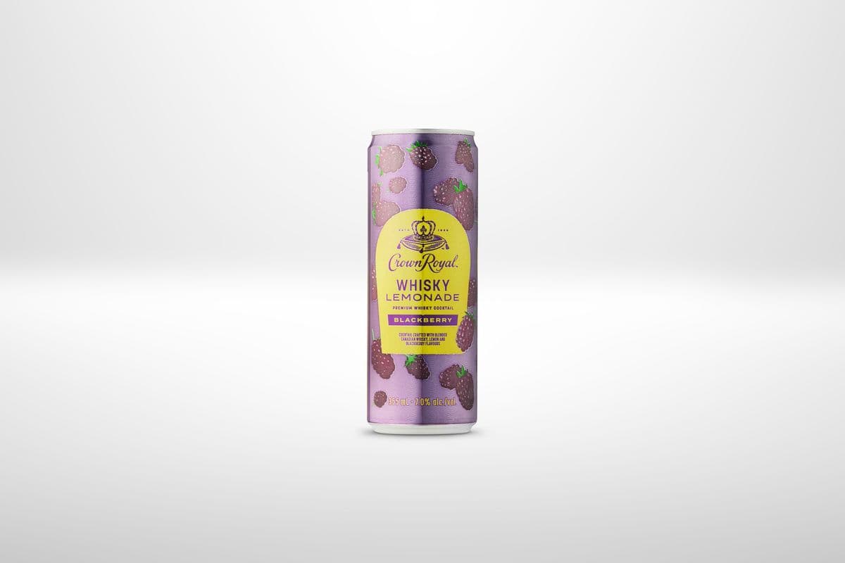 Crown Royal Blackberry Whisky Lemonade (1 x 355 ml)