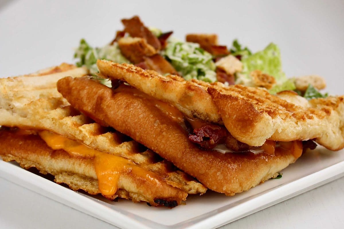 Grilled 3-Cheese and Bacon