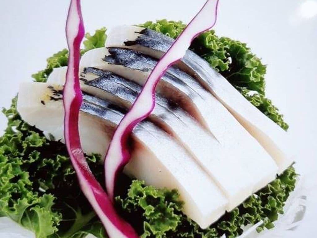 Mackerel Sashimi